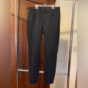 Lands’ End jeans, black, size 12.